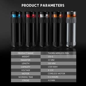 Máquina de Tatuar Inalámbrica de Alta Calidad, Recargable, para Arte Corporal, Uso Profesional - Product Image 4