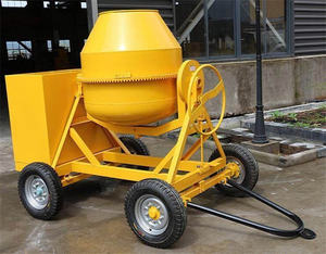 Mélangeur de ciment <span class=keywords><strong>thermique</strong></span> portatif de 350L 500L 750L 1000L de vente chaude pour le moteur diesel utilisé par construction avec des composants de moteur de noyau - Product Image 1