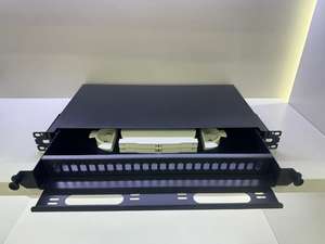 Cadre de distribution réseau fibre optique à montage en rack de 19 pouces, 48 ports, panneau de brassage ODF LC UPC - Product Image 6