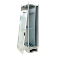 Armoire de projection électrique automatique avec serrure en acier inoxydable de 5 pieds pour utilisation avec téléviseur