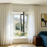 Ventanas de Aluminio con Doble Acristalamiento, Aislamiento Térmico y Acústico, para Proyectos de Casas y Villas Horizontales, Personalizadas