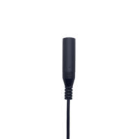 Cable Adaptador Convertidor de Audio de 0.22m, de 4 Polos, de 3.5mm Macho a 6.35mm Hembra, para Micrófono y Auriculares