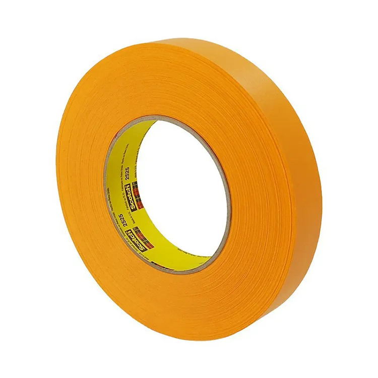 Orange Flat giấy 2525 sơn masking tape UV kháng độ nhớt mạnh mẽ có thể tháo rời Masking Băng Giấy