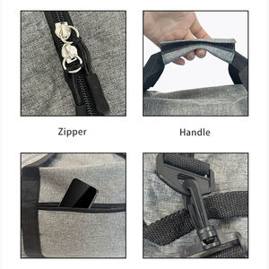 กระเป๋าโยคะกันน้ำสำหรับออกกำลังกาย ดีไซน์จากซัพพลายเออร์  ความจุขนาดใหญ่ พับเก็บได้ พร้อมช่องใส่รองเท้าผ้าใบ เหมาะสำหรับยิม กีฬา และการเดินทาง - Product Image 3