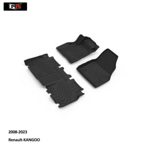 GA Comfort Luxury Floor Mat Full Set Non Slip Easy-clean Car Mats 3D TPE Close Fit for Renault <span class=keywords><strong>Kangoo</strong></span> - Product Image 2