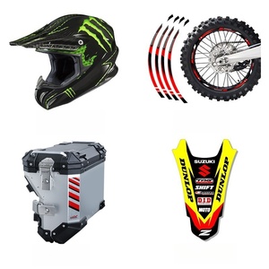 Autocollant magnétique laser réfléchissant personnalisé sans adhésif pour décalcomanies de <span class=keywords><strong>moto</strong></span>, casques de <span class=keywords><strong>moto</strong></span>, jantes, pneus, réservoirs de carburant - Product Image 2
