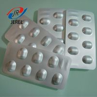 Emballage en blister pour comprimés pharmaceutiques de qualité médicale JEREL JR-0101, en feuille d'aluminium composite souple OPA/AL/PVC, alliage d'aluminium 8021