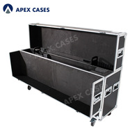APEX CASES – Étui de transport universel pour écrans plats (LED, LCD, Plasma, TV) de 43, 55, 60, 65, 70, 75, 80, 85, 98, 100 pouces