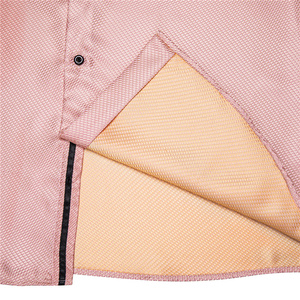 Chemises habillées manches longues <span class=keywords><strong>en</strong></span> <span class=keywords><strong>soie</strong></span> <span class=keywords><strong>rose</strong></span> Paisley pour hommes <span class=keywords><strong>Chemise</strong></span> sociale smoking décontractée Vêtements de créateur de luxe pour hommes - Product Image 6