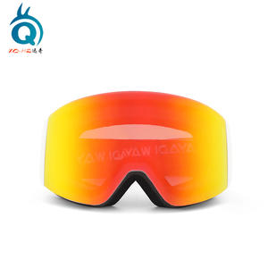 Xqhz Lunettes de ski pour enfants, double couche anti-buée, grand cylindre en TPU, taille unique, blanc pour enfants - Product Image 3