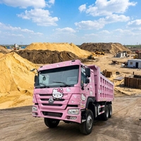 Подержанный грузовик Sinotruk Howo 371 л.с. с двигателем Weichai, коробкой передач FAST HW19710, 6x4, 12 колес, дизель Евро-3, механическая КПП, леворульный, тяжелый грузовик 40-60 тонн