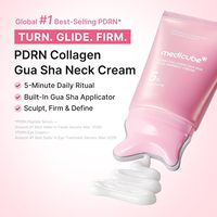 Crème anti-rides pour le cou medicube PDRN Collagen Gua Sha avec masseur Gua Sha intégré et Volufiline 5% pour un soin raffermissant du contour du visage