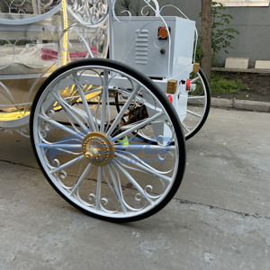 Sparkling Pumpkin Carriage <b>Enchanted</b> Cart Picturesque Electric Horseless Carriage for Scenic Spots Special Transportation - Product Image 4