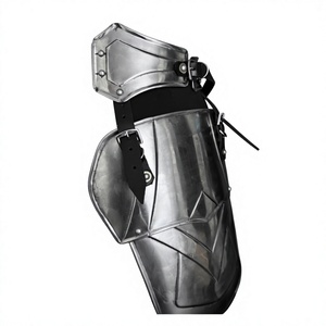 Ensemble d'armure en acier inoxydable plaqué argent, forme irrégulière, poli, armure métallique tendance et portable pour femmes - Product Image 2