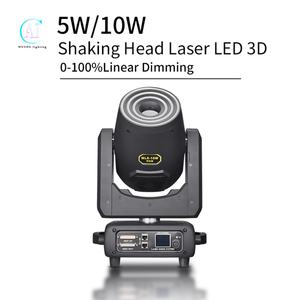 Nuevos Productos: Luz Láser Giratoria RGB a Todo Color con Cabezal Móvil LED 3D - Product Image 2