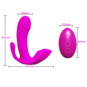 Wear Dildo <b>Vibrator</b> Sex Toy for Women Orgasm Masturbator G Spot Clit Stimulate <b>Remote</b> <b>Control</b> Panties <b>Vibrators</b> Adult Sex Shop - Product Image 2