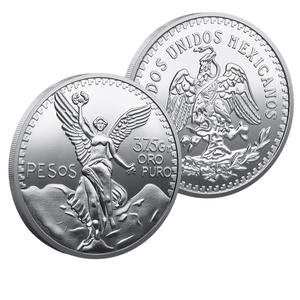 เหรียญที่ระลึกสไตล์เม็กซิกันเคลือบเหล็ก ลายนูน 3 มิติ งานโลหะประดิษฐ์ รูปปั้นแห่งชัยชนะพร้อมปีก ประดับตราสัญลักษณ์แห่งชาติ - Product Image 4