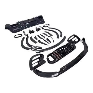 Bodykit en Fiber de carbone de Style B pour <span class=keywords><strong>mercedes</strong></span>-benz <span class=keywords><strong>GLE</strong></span> coupé 63/<span class=keywords><strong>53</strong></span> <span class=keywords><strong>2021</strong></span> + nouveau pare-chocs avant arrière lèvre jupes latérales couverture de rétroviseur - Product Image 4