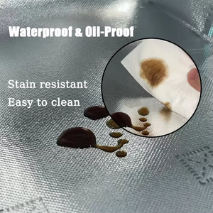Bolsa Térmica Aislante Desechable de Tela No Tejida para Llevar Comida, Bolsa Refrigerante con Forro de Papel de Aluminio para Café para Llevar - Product Image 2