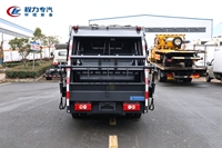 Compacteur de déchets Foton Small Card Star 3 à benne courbée, modèle compact, maniable sur les routes étroites et les zones résidentielles