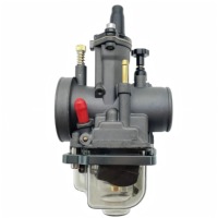 Couleur noire et gris Transparent CNC couvercle bas PWK 24 26 28 30 32 34 MM Hon Da Mi Kuni Ya Maha Kei Hin carburateur de moto