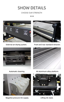 Impresora de inyección de tinta eco-solvente para plotter, para Flex Egg DX7, de alta velocidad, automática, para papel fotográfico, pancartas, vinilos y pegatinas para coches