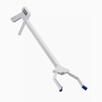 VASTOCEAN Pinza de Limpieza Rectangular Multifuncional de Plástico Ecológico de Dos Garras para Acuarios, Peceras y Corales