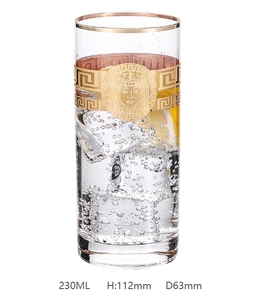 Vàng Apollo tay cắt & sơn chì miễn phí pha lê <span class=keywords><strong>Whisky</strong></span> cốc thủy tinh cho khách sạn nhà hàng nhà Thanh sử dụng - Product Image 3