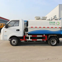Petit camion à ordures pour déchets de cuisine 4x2, transport de déchets alimentaires pour restaurants