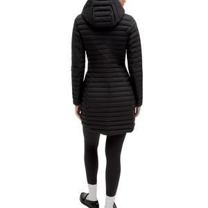 Wholesale Comfortable Thick Slim Fit Women <b>Black</b> Warm <b>Coat</b> Winter Women's Custom <b>Coats</b> with logo - Product Image 6