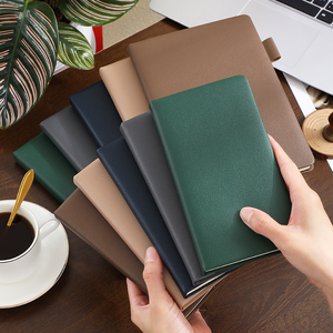 Tùy chỉnh A5 A6 da Tạp Chí kế hoạch Da Nhật ký lưu ý cuốn sách xách tay PU da văn phòng Túi máy tính xách tay với chủ bút - Product Image 3