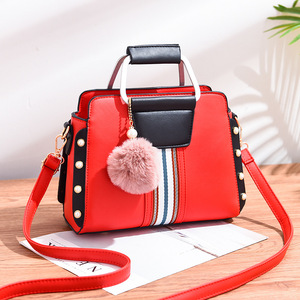 Women Fashion Pu Leather Handbags <b>Top</b>-handle Totes Shoulder Crossbody Bags - Product Image 6