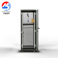 Serveur Rack de Centre de Données sur Pied 19 Pouces de Haute Qualité, 14U-46U, avec Façade en Verre Trempé Transparent, Direct Usine Chine, En Stock