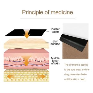 Patch Herbal Anti-Douleur Musculaire à Marque Blanche pour le Dos, le Cou, les Épaules, les Genoux, la Bouche, le Nez et le Corps - Fournitures de Soins de Santé Écologiques - Product Image 6