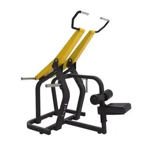 Máquina de puxar para baixo/equipamento de ginástica tração vertical com placa de treinamento de força para baixo/ginásio