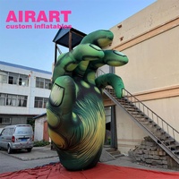 2025 Offre Spéciale main de monstre gonflable géante, ballon à main zombie vert gonflable pour Halloween
