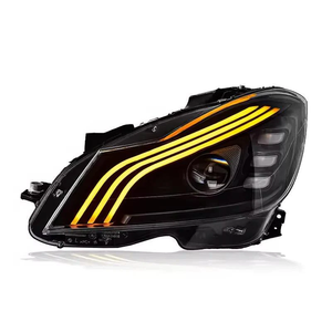 Phares de mise à niveau <span class=keywords><strong>LED</strong></span> modifiés de <span class=keywords><strong>classe</strong></span> <span class=keywords><strong>C</strong></span> W204 C300 pour <span class=keywords><strong>Mercedes</strong></span> Benz 2007-2014 - Product Image 5