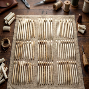 Aiguille à fil naturel de qualité supérieure, aiguille à tapisserie à grand chas, aiguille à tricoter, à crocheter et à coudre – Fabricant en gros - Product Image 3
