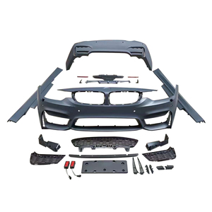 2013 2019 anno 4 <span class=keywords><strong>serie</strong></span> F32 F33 F36 upgrade a M4 body kit paraurti anteriore posteriore accessori per bmw <span class=keywords><strong>serie</strong></span> 4 - Product Image 1