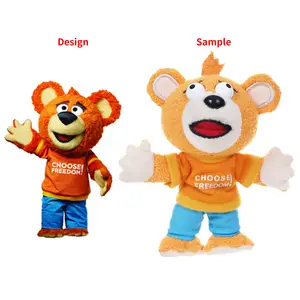 Customized Teddy Bear With T-shirt New Design Stuffed Plush Toys Promotional Super Soft Teddy Bear