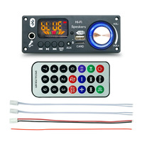 Placa Amplificadora de Potencia de 2*80W, Fuente de Alimentación de 12V, Audio para Vehículos, Módulo de Decodificación MP3, Decodificador MP3 BT5.0