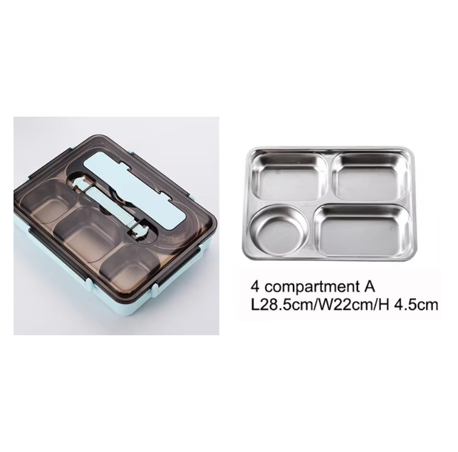 Bleu 4 compartiments A