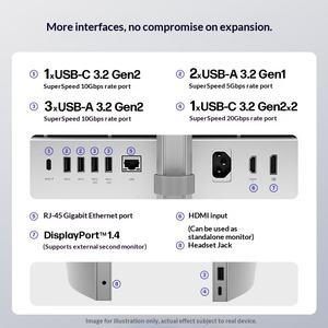 Computadora Todo en Uno HP EliteOne 870 G9 de 27 Pulgadas con Pantalla Táctil 2K, Procesador I9-14900 y Sistema de Audio B&O, con Función de Elevación y Rotación - Product Image 5
