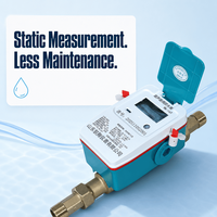 Compteur d'eau à ultrasons avec commande de vanne, application intelligente Tuya, communication sans fil Zigbee Lorawan, protection IP68