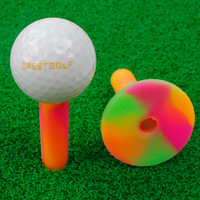 Vente en gros de t-shirt de golf en caoutchouc souple plateau de golf durable à haute élasticité accessoires de golf d'entraînement de pratique