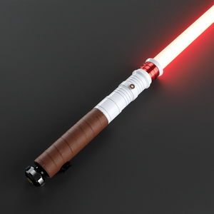 Red Blade Jedi Revan Saber Movie Authentic Toy Metal Hilt Dueling Blade Infinite Color Change LED Lights Sith Revan-Light-Up Toy