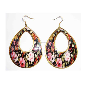 Pendientes Estampados Huecos Dream New, Ligeros, Estilo Europeo, Juego de Pendientes de Cobre Puro y Latón con Forma de Mariposa, Joya Duradera - Product Image 2