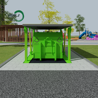 Station de compactage des déchets souterraine à capteur RNKJ – Solution tout-en-un personnalisable et esthétique moderne pour l'élimination des déchets
