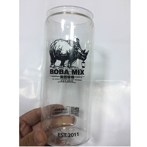 Bán Nóng Trong Kho <span class=keywords><strong>250</strong></span> <span class=keywords><strong>Ml</strong></span> 350 <span class=keywords><strong>Ml</strong></span> 500 <span class=keywords><strong>Ml</strong></span> 650 <span class=keywords><strong>Ml</strong></span> Tùy Chỉnh In Ấn Logo Nhựa Trong Suốt Soda Có Thể - Product Image 5