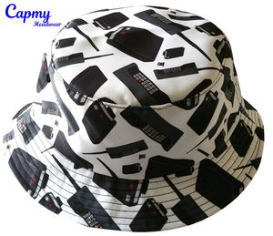 Vente en gros de chapeaux de seau à motif d'impression pour adultes, chapeau de seau pour hommes avec logo imprimé, chapeau de seau pour hommes personnalisé - Product Image 3